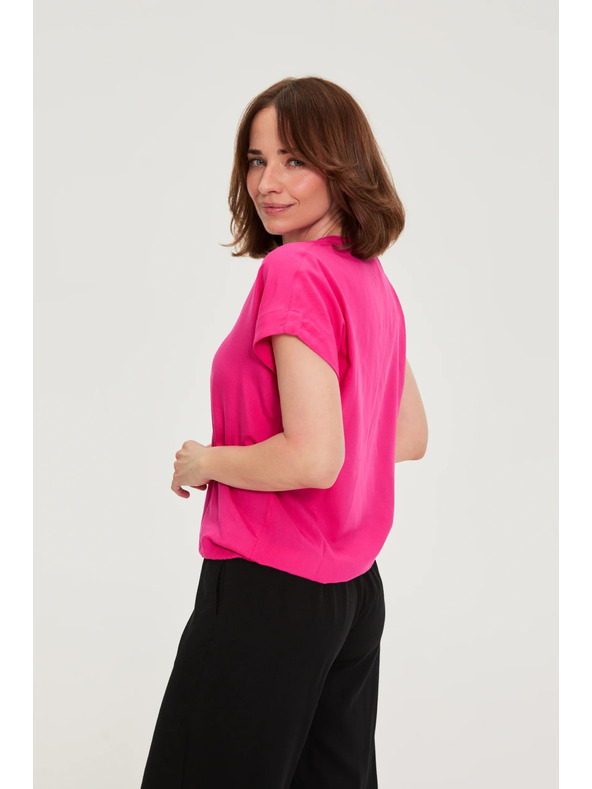 Moodo Srajca iz viskoze vijolična Moodo