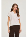 Moodo Bela viskozna srajca Moodo