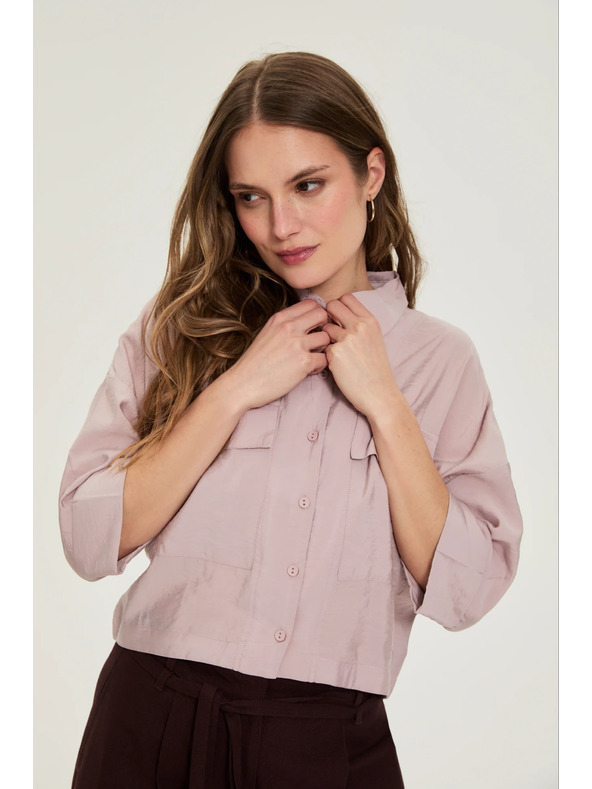 Moodo Viskozna srajca roza Moodo