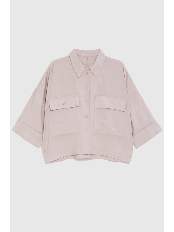 Moodo Viskozna srajca roza Moodo