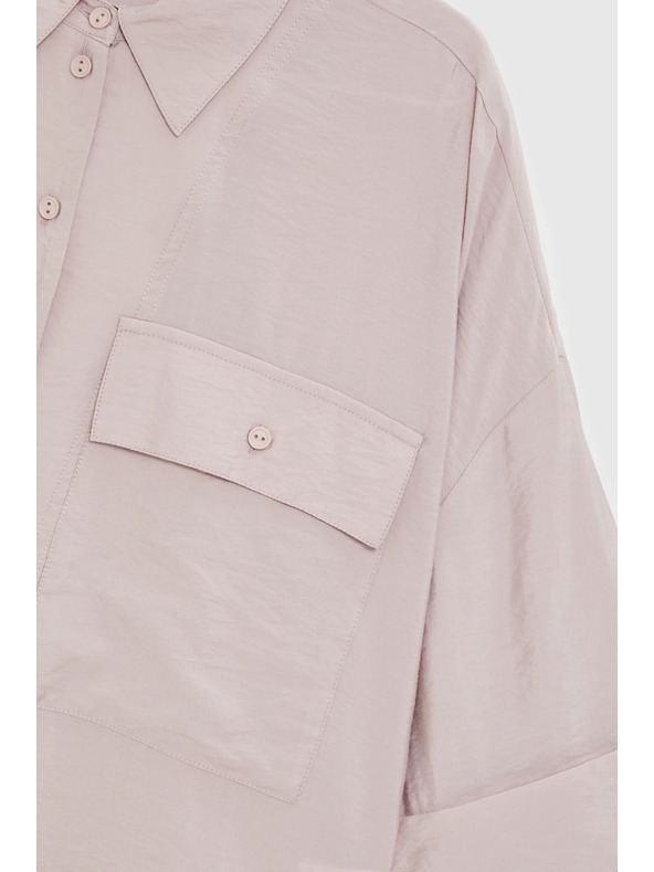 Moodo Viskozna srajca roza Moodo