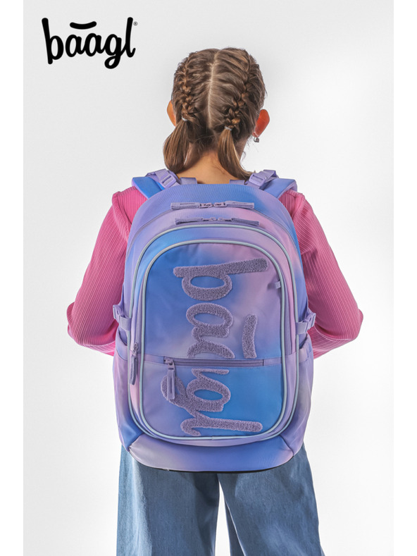 BAAGL  BAAGL KOMPLET 5 Core Sky: nahrbtnik, penal, vrečka, ledvinka, ovitek za prenosnik