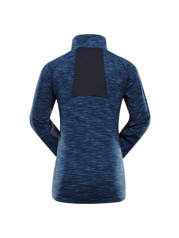 ALPINE PRO Otroška športna moška na zadrgo ALPINE PRO DETTO electric blue lemonade