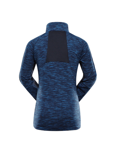 ALPINE PRO Otroška športna moška na zadrgo ALPINE PRO DETTO electric blue lemonade