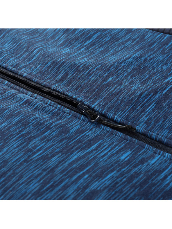 ALPINE PRO Otroška športna moška na zadrgo ALPINE PRO DETTO electric blue lemonade