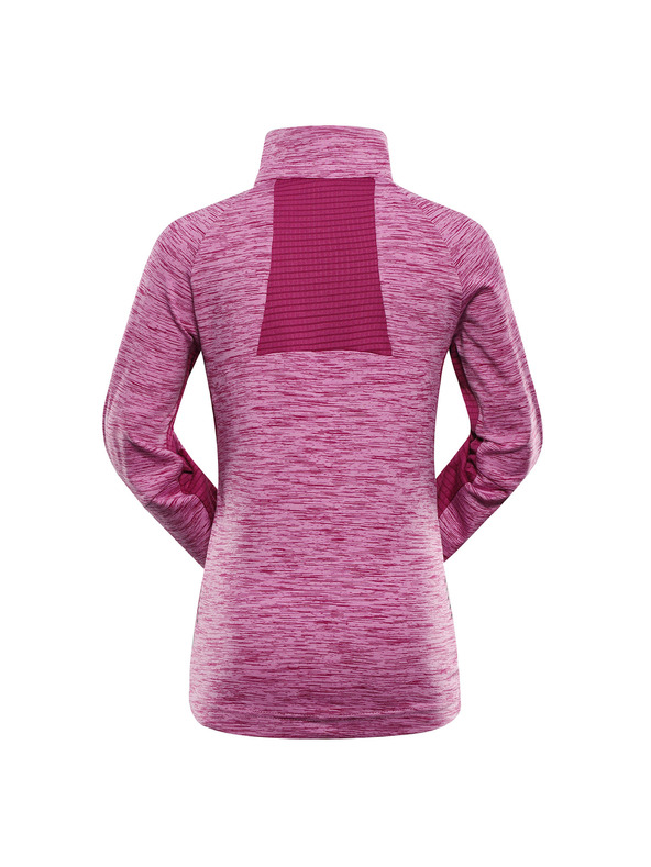 ALPINE PRO Otroška športna moška na zadrgo ALPINE PRO DETTO first bloom