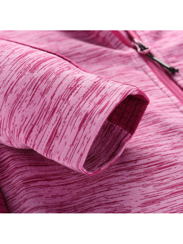 ALPINE PRO Otroška športna moška na zadrgo ALPINE PRO DETTO first bloom