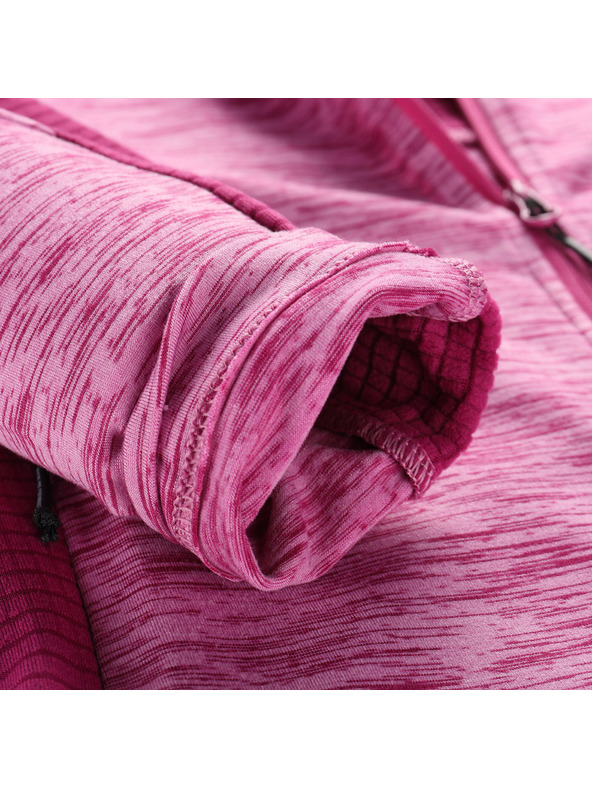 ALPINE PRO Otroška športna moška na zadrgo ALPINE PRO DETTO first bloom