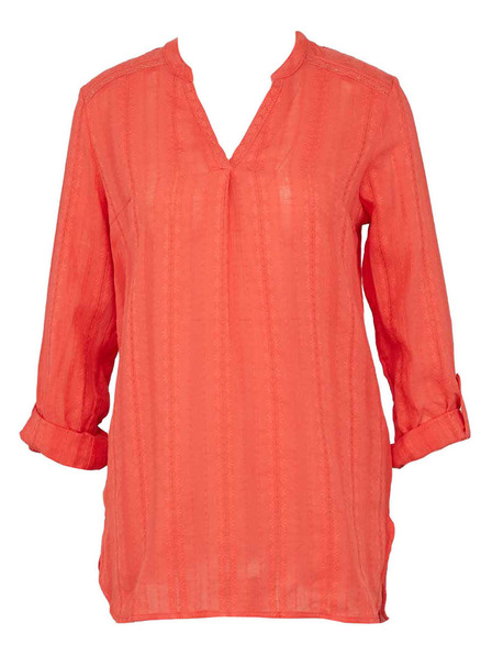 CAMAIEU Rdeča bluza CAMAIEU