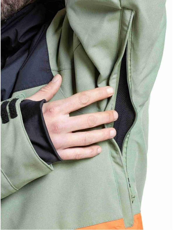 Meatfly Meatfly moška SNB & SKI jakna Manifold Black / Orange