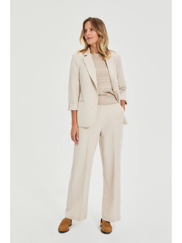 Moodo Suknjič s 3/4 rokavi bež Moodo