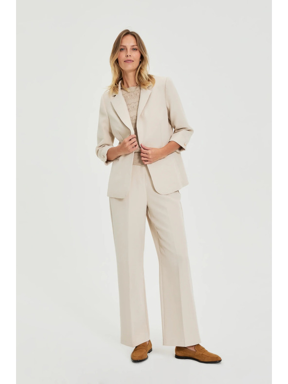 Moodo Suknjič s 3/4 rokavi bež Moodo