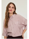 Moodo Viskozna srajca roza Moodo
