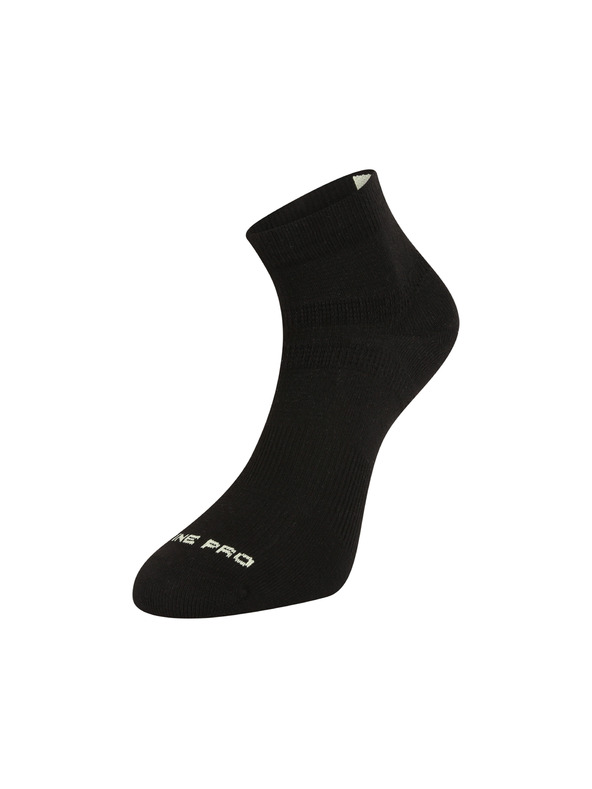 ALPINE PRO Športne gležnjarske nogavice ALPINE PRO COOLE 2 black