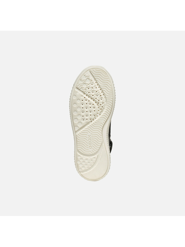 Geox Srebrna dekliška gležnjararska obutev Geox Laquinny Girl