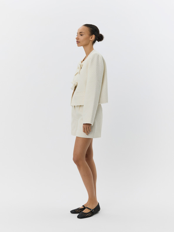 Sofie Schnoor Kremasta volnena ženska jakna MAESW