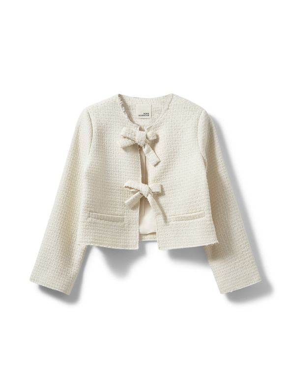 Sofie Schnoor Kremasta volnena ženska jakna MAESW