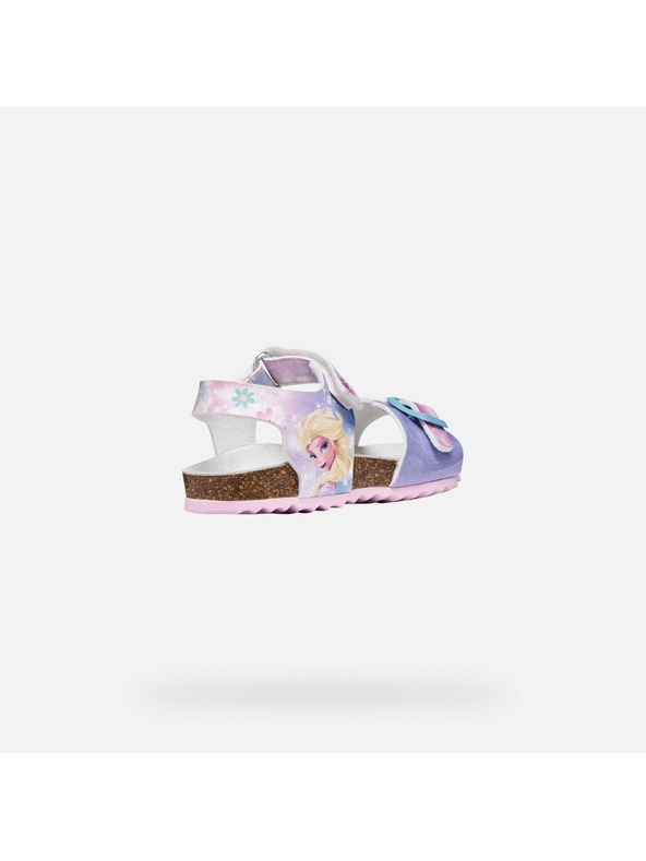 Geox Vijolične deklešnje sandale Geox Adriel