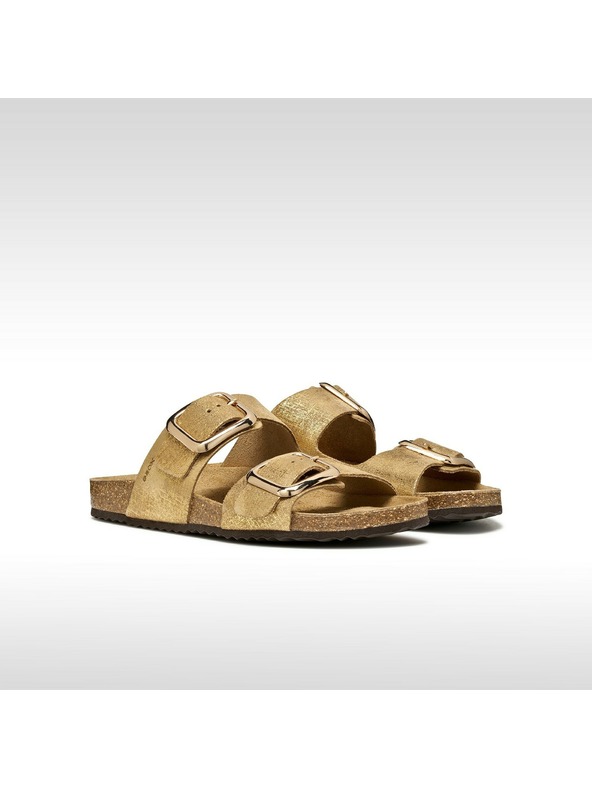 Geox Zlate ženske natikače Geox Brionia R