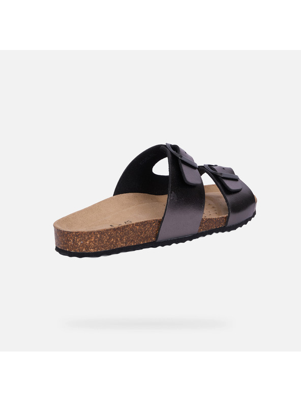 Geox Srebrni ženski sandali Geox Brionia