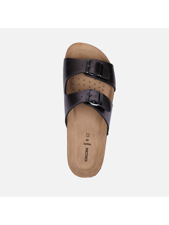 Geox Srebrni ženski sandali Geox Brionia