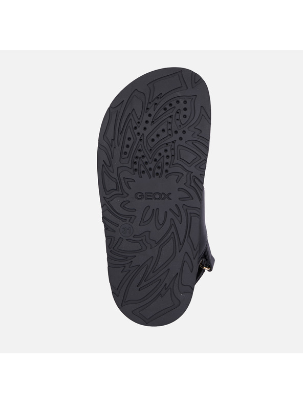 Geox Črni deklinski sandali Geox Foammentera