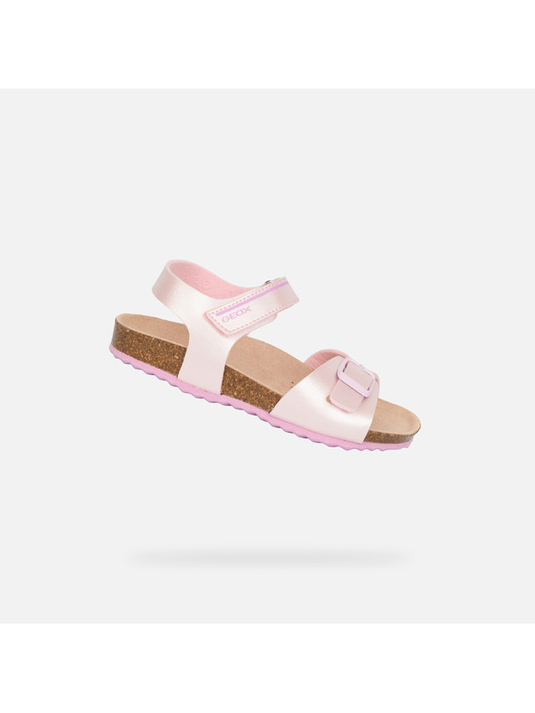 Geox Rožnate dekliške sandale Geox Adriel