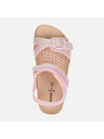 Geox Rožnate dekliške sandale Geox Adriel