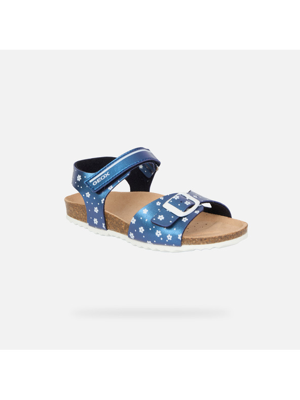 Geox Modri dekliški sandali Geox Adriel