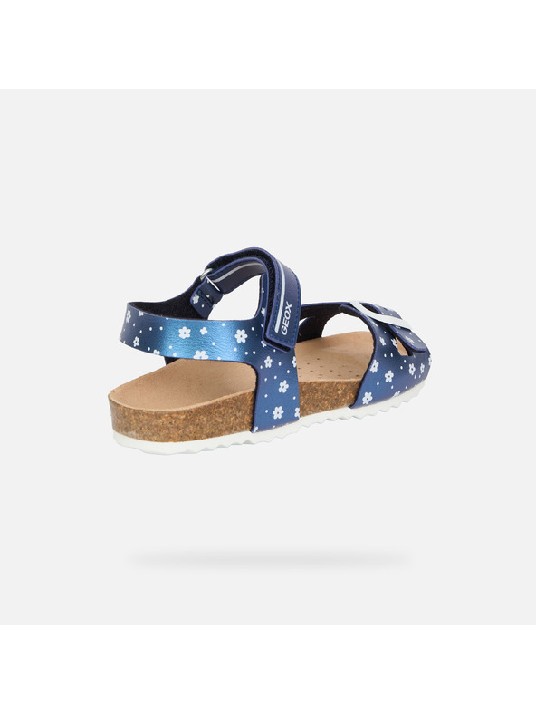 Geox Modri dekliški sandali Geox Adriel