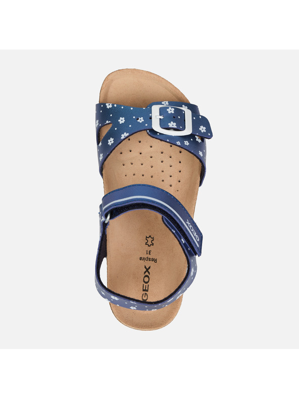 Geox Modri dekliški sandali Geox Adriel