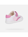 Geox Beli deklinski bosih teniski za prve korake Geox Steppieup
