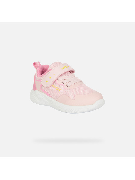 Geox Svetlo rožnati deklinski teniski Geox Sprintye