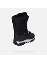 Geox Črna fantovska zimska obutev Geox Himalaya