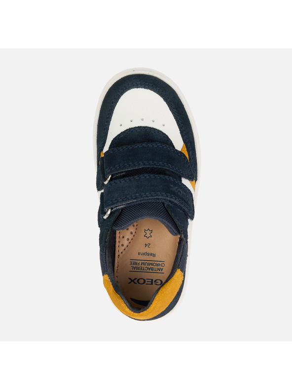 Geox Tmavmodrré chlapčenské tenisky Geox Nashik