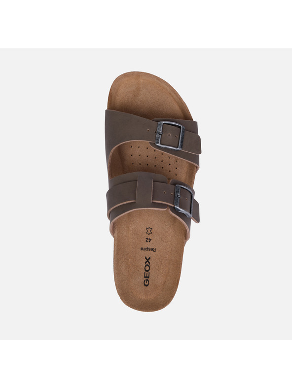 Geox Temno rjavi moški sandali Geox Ghita