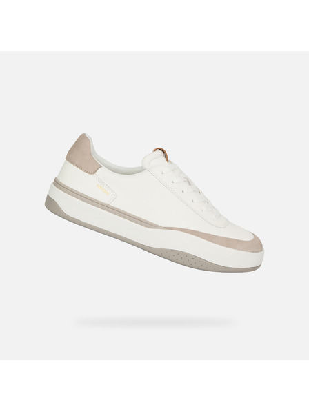 Geox Beli moški čevlji Geox Dynamia