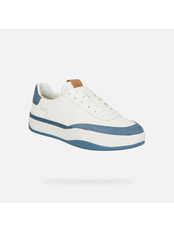 Geox Beli moški čevlji Geox Dynamia