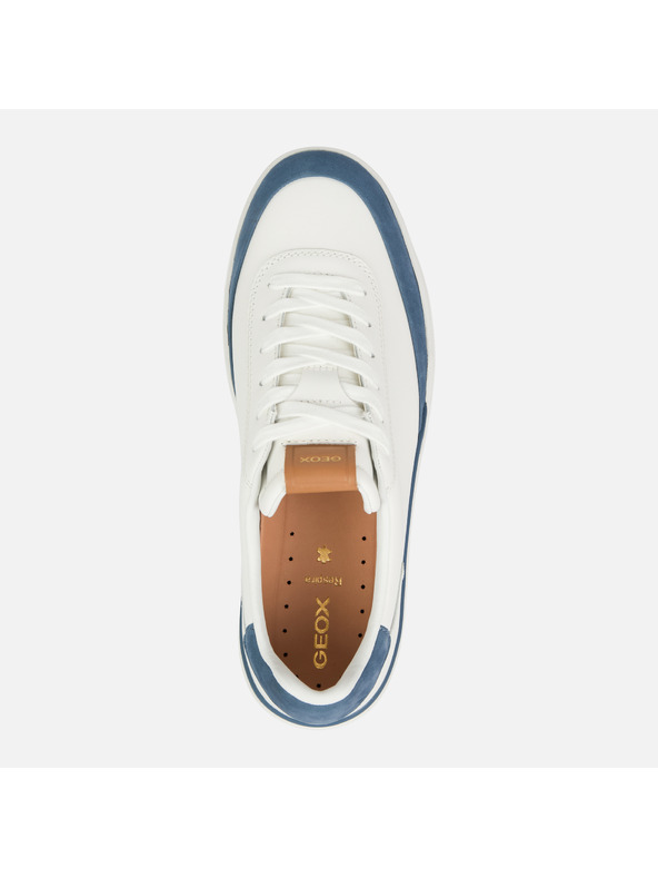 Geox Beli moški čevlji Geox Dynamia