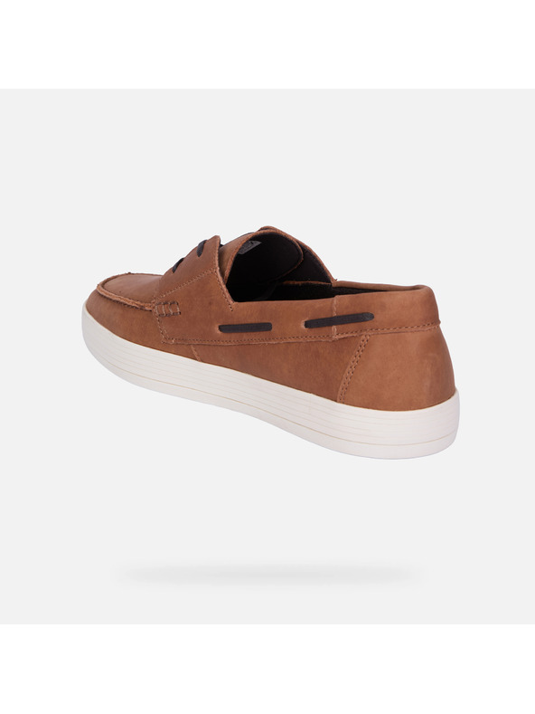 Geox Rjavi moški teniski Geox Serifos