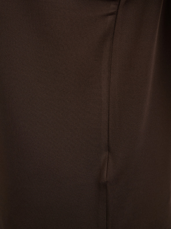 Orsay Temno rjava ženska majica s kratkimi rokavi ORSAY