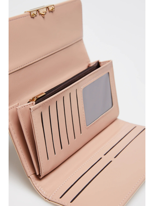 Moodo Velika bež denarnica Moodo