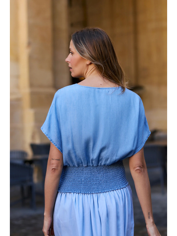 Moodo Srajca liocelozna modra Moodo