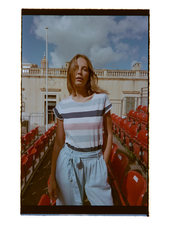 Moodo Culotte hlače modre Moodo