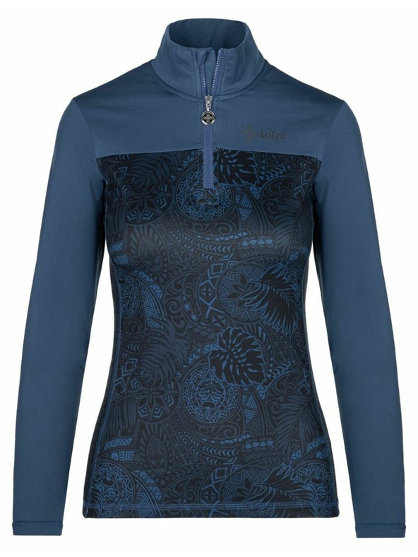 Kilpi Žensko funkcionalno majico z dolgimi rokavi Kilpi LEEMA-W Temno modra
