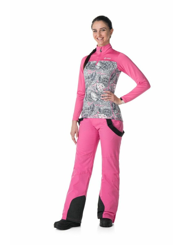 Kilpi Žensko funkcionalno majico z dolgimi rokavi Kilpi LEEMA-W Temno modra