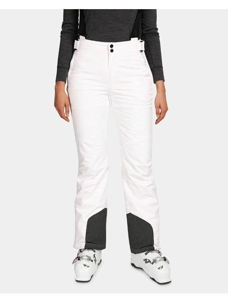 Kilpi Ženske smučarske hlače Kilpi ELARE-W Bela