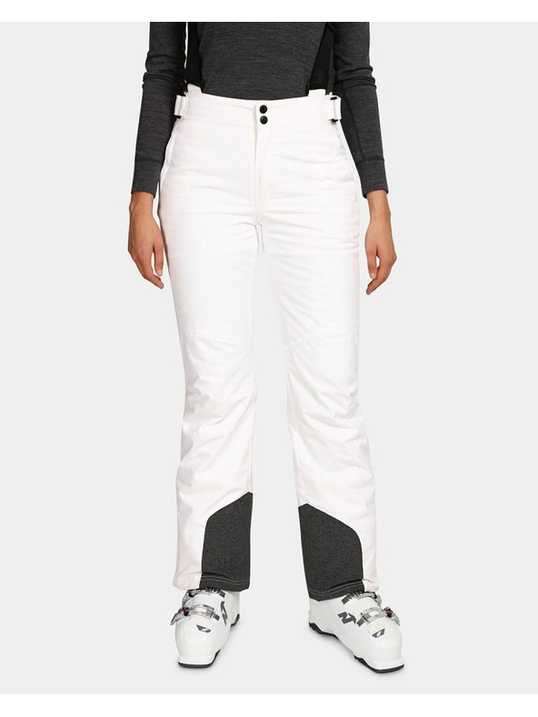 Kilpi Ženske smučarske hlače Kilpi ELARE-W Bela
