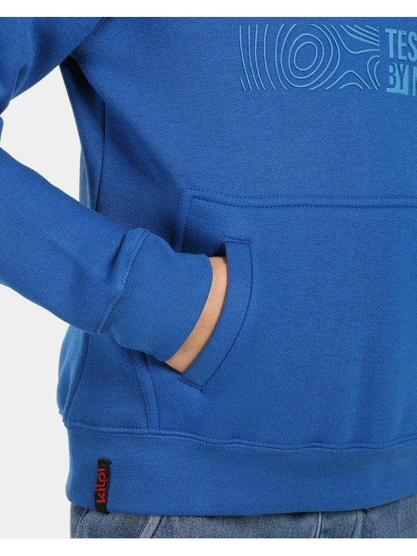 Kilpi Fantovska bombažna jopa s kapuco Kilpi NORTHEN-JB Temno modra