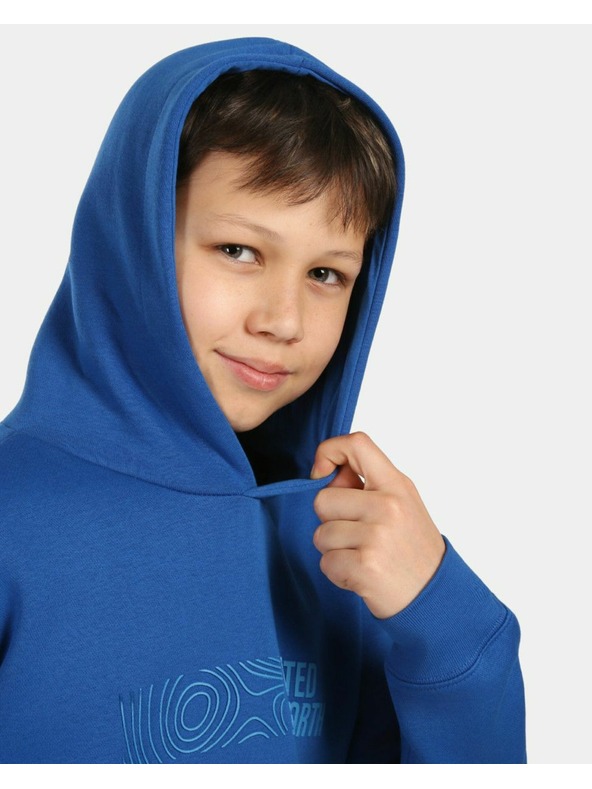 Kilpi Fantovska bombažna jopa s kapuco Kilpi NORTHEN-JB Temno modra